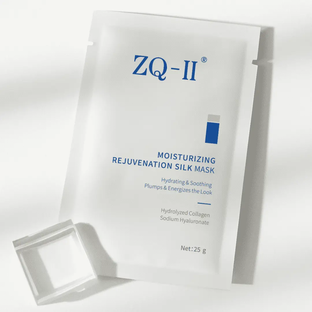 ZQ-II Moisturizing Rejuvenation Silk Mask: Magaan na Hydration at nakapapawi ng pangangalaga para sa lahat ng mga uri ng balat