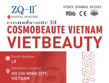Ang Vietbeauty x Cosmobeauté Vietnam 2024: Mga Highlight ng Medikal na Skincare ng ZQ-II